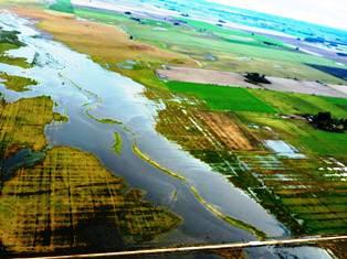 RÍO SALADO  'La problemática del desborde no es sólo en Chivilcoy, sino en toda la cuenca' 